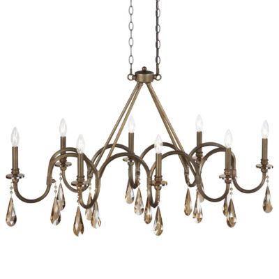 Padova Oval Chandelier by Eurofase - Starlight Lighting USA and Canada